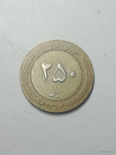 Иран 250 реал 1997 года . Брак