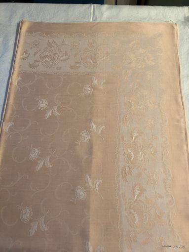 Жаккардовая скатерть 115х160 винтаж СССР
