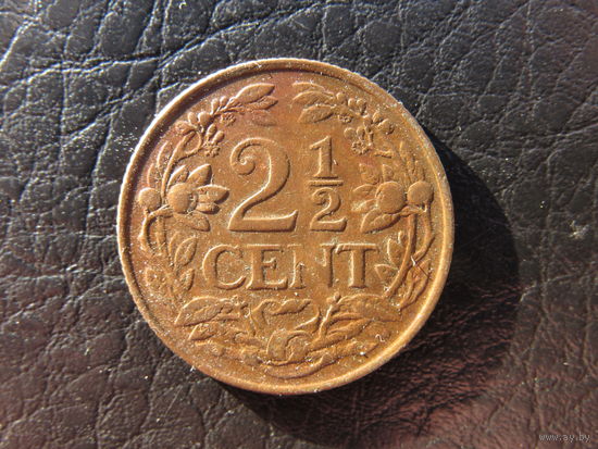 Кюрасао. 2,5 цента. 1948. С 20 копеек. Распродажа коллекции. Смотрите другие лоты.