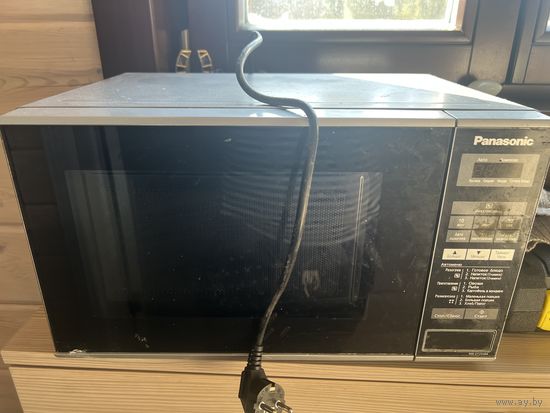 Нерабочая, сгорела !!! Микроволновка Panasonic Nnst254 M