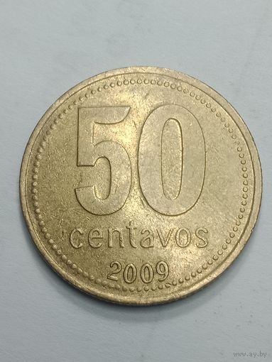 Аргентина 50 сентаво 2009 года .