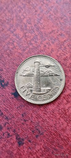 Барбадос 5 цент 2014