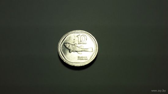 10 сентимо 1985 г. Республика Филиппины. Внимательно читайте объявление.