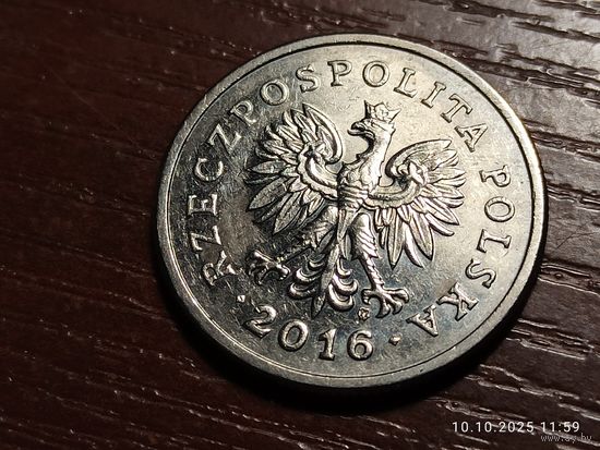 Польша 1 злотый 2016