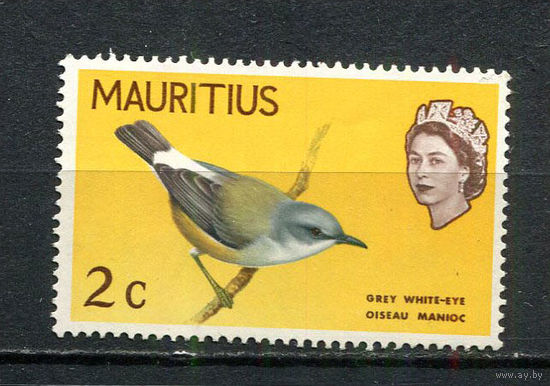 Британские колонии - Маврикий - 1965/1967 - Птица 2С - [Mi.268] - 1 марка. MNH, MLH.  (Лот 10HT)-TG3P15