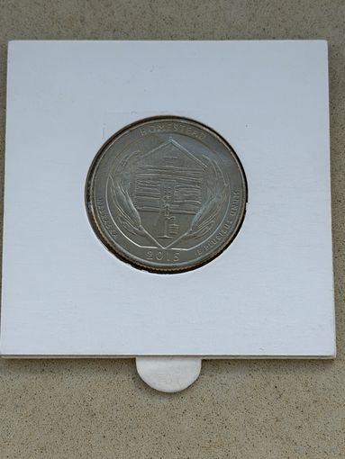 25 центов США штат Небраска (2015 P)