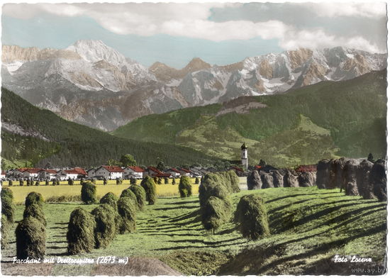 Открытка, Европа, ХХ в. Чистая.