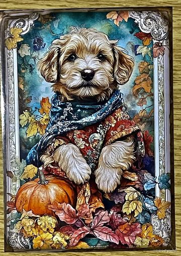 Открытка для посткроссинга чистая 10х15 см.