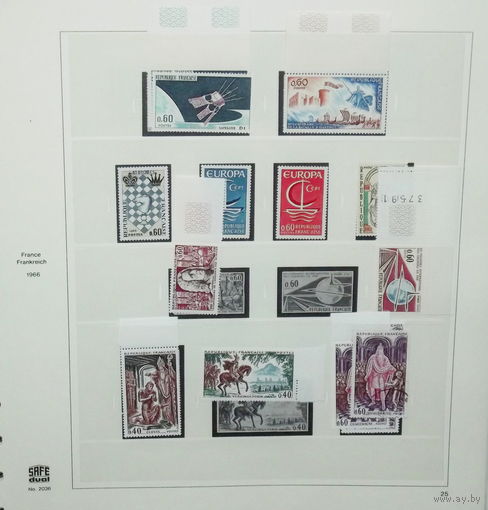 ФРАНЦИЯ.Хронология.РАСПРОДАЖА АЛЬБОМА ПОСТРАНИЧНО !Могут встречаться аккуратные наклейки! СОСТОЯНИЕ НА ФОТО !