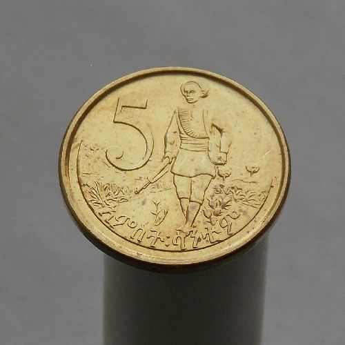 Эфиопия 5 сантимов 2008