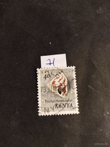 Кения 1971 ракушка