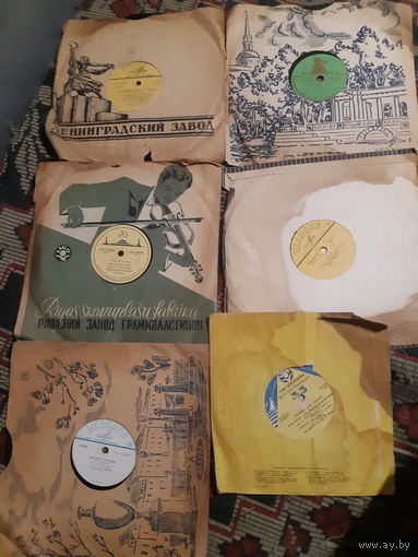 Пластинки 6 шт.