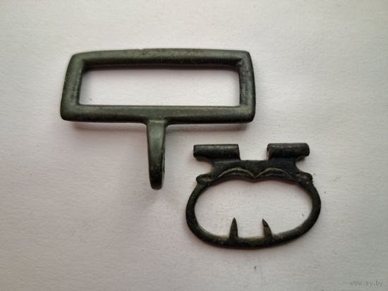 Зацеп и пряжка (пряга) родная патина