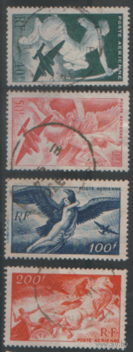ФРАНЦ. М. 748/51. 1946. Авиапочта. гаШ.