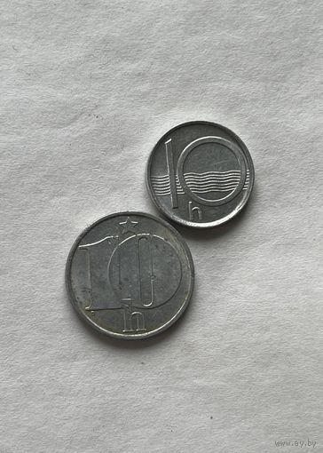 Чехия 2 монеты