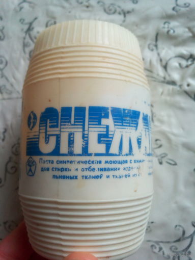 Паста стиральная "Снежана"  1985 года  СССР