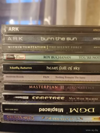 10pcs audio CDs Albums  HEAVY METAL SET 10р за диск