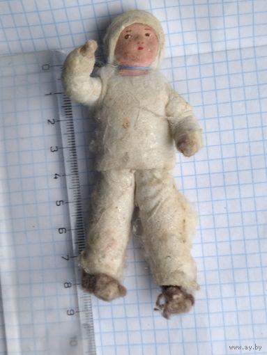 Елочная игрушка папье маше