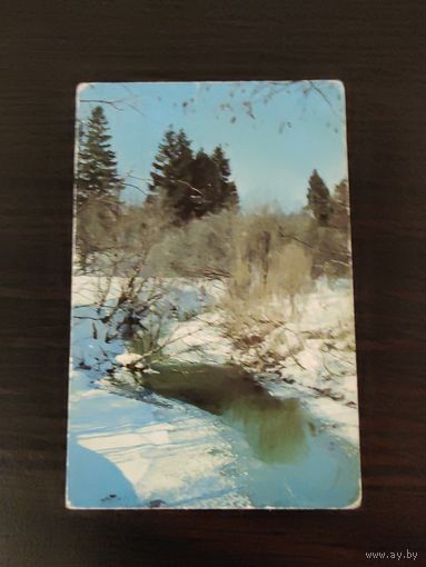 Календарик,природа,1982