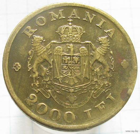 Румыния 2000 лей 1946 ТОРГ уместен  KM#76 (2-234) распродажа коллекции