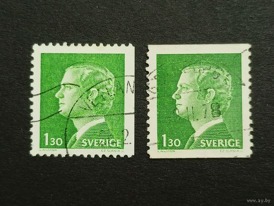 Швеция 1976. Карл XVI Густав. Полная серия