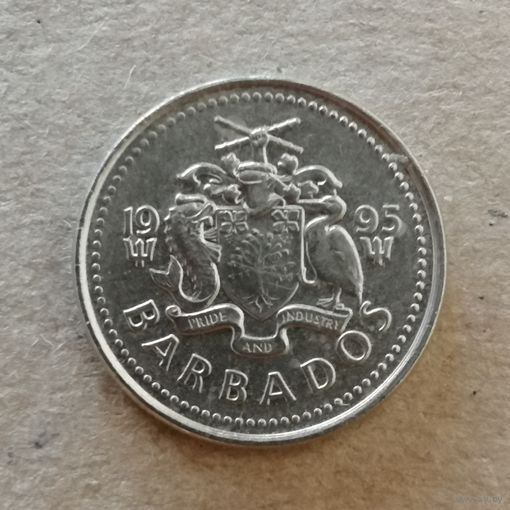 Барбадос 10 центов, 2005 г., KM# 12 ю