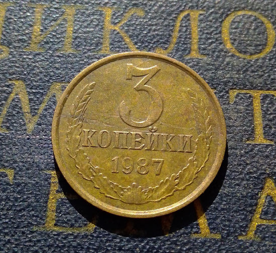 3 копейки 1987 СССР #19