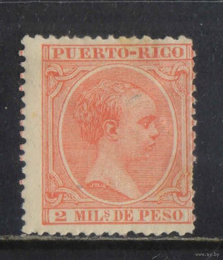 Испания Колонии Пуэрто-Рико 1893 Надп #104*