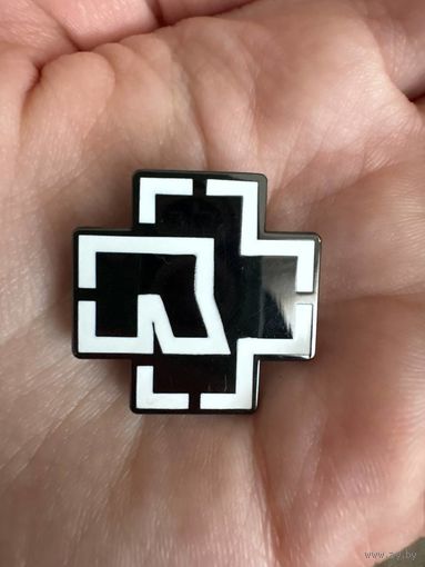 Логотип Рамштайн ТЯЖЕЛЫЙ значок Rammstein