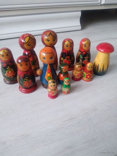 Деревянные игрушки советские