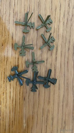 Эмблема. Знак петличный полевой. Инженерные войска. ВС СССР.