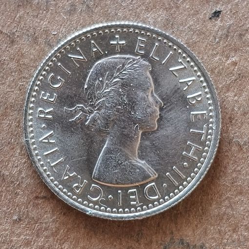 Великобритания 6 пенсов 1967 г., KM# 903