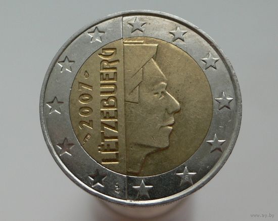 2 евро 2007 Люксембург