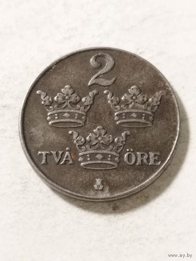 Швеция 2 оре 1947