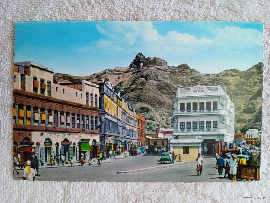 Йемен, Аден. Площадь Maidan, Кратер