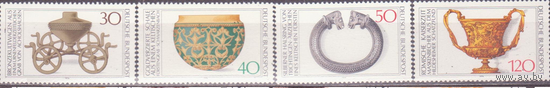 1976 Германия 897-900(Mi) Археологическое наследие. MNH **\\5
