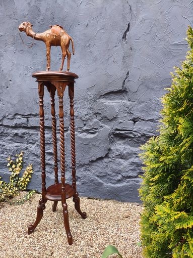 Антикварная Викторианская Жардиньерка / Цветочный столик / Подставка / Колонна, Европа.