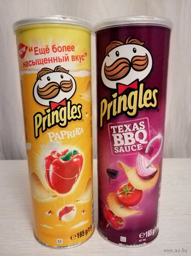 Коробка /упаковка от чипсов "Pringles". 2013г. Цена за 1шт.