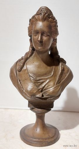 Бюст Екатерина II Бронза Клеймо