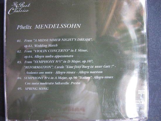Ф.Мендельсон. The Best of Classics