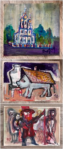 В.Акулов. Акварели