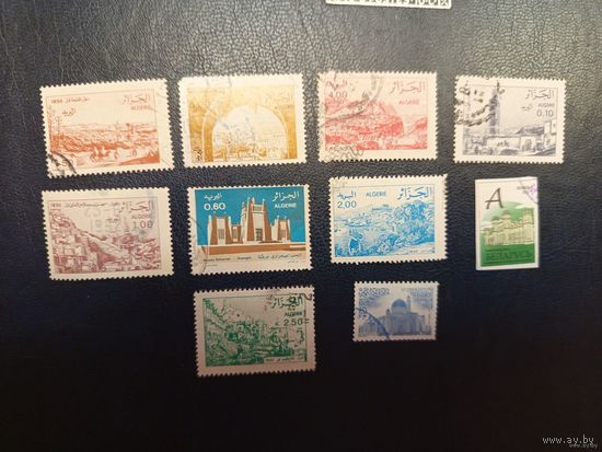 10 марок разных стран архитектура (4-10)