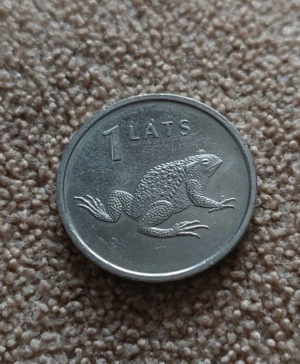 Латвия 1 лат, 2010 Лягушка