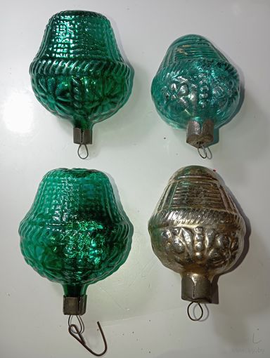 Ёлочные игрушки -  Картинки , СССР .