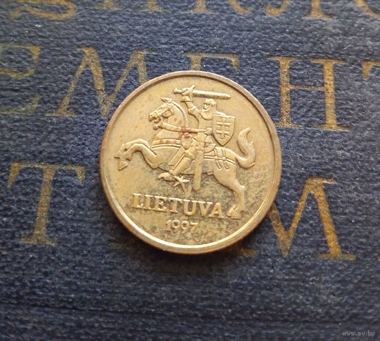 10 центов 1997 Литва #10 AU