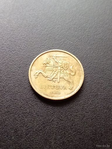 Литва 10 центов 1998 г.