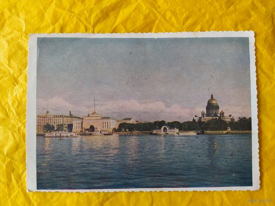 Нева. Ленинград. 1954