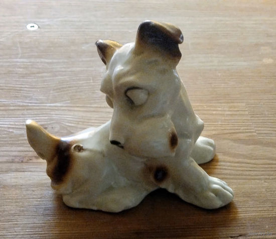 Статуэтка "Терьер", Германия, под реставрацию