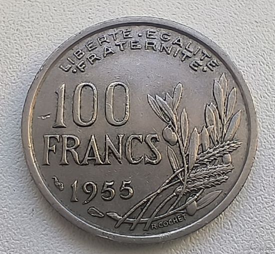 Франция 100 Франков, 1955. 5-4-11