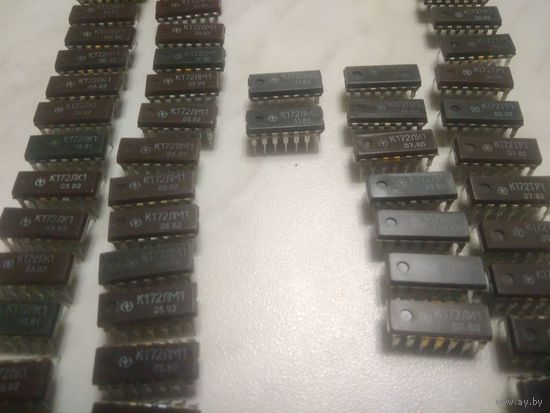 Микросхемы КР127, К140, КМ155, К172, К174, К176, К514, К555, К589 новые